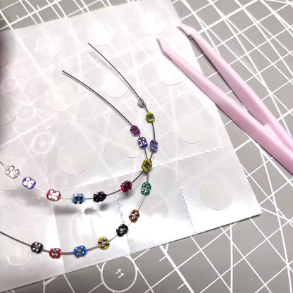 Smiley Braces for Labubu