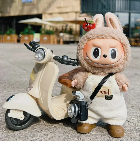 Labubu Mini Motorcycle