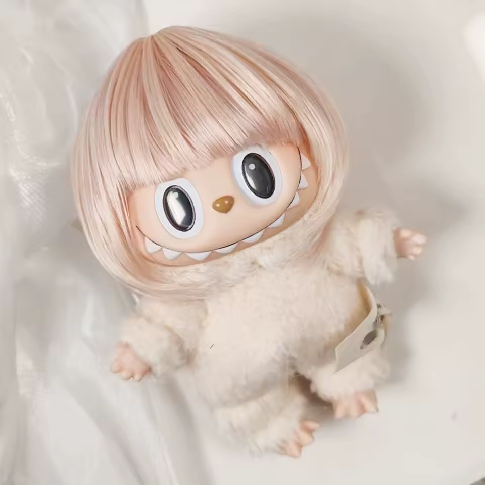 Style Wig for Labubu